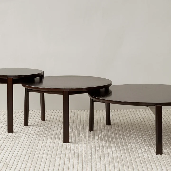 The Passage Lounge tables from Audo together make a nice formation
