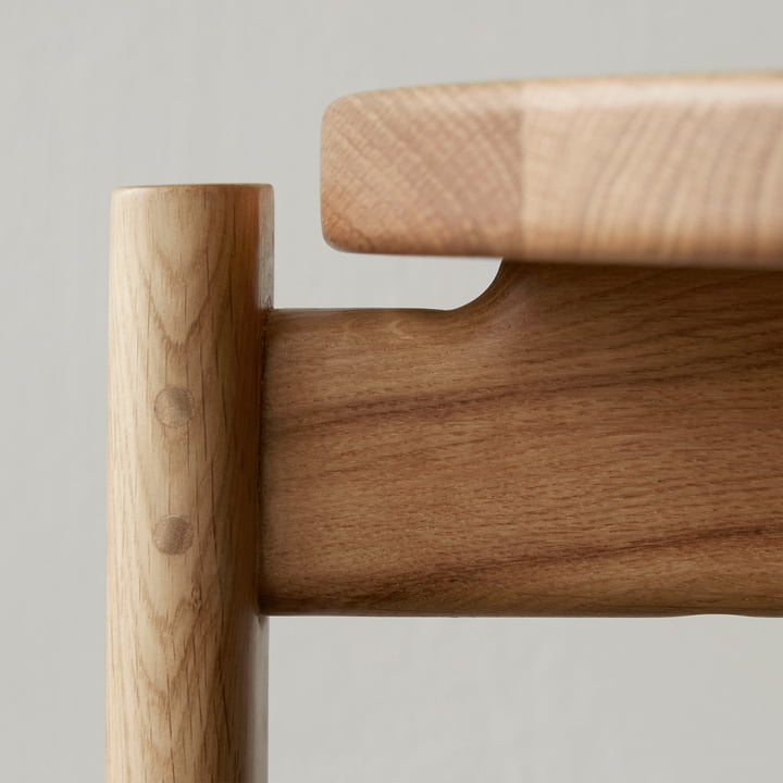 The Passage stool from Audo is inspired by old craftsmanship