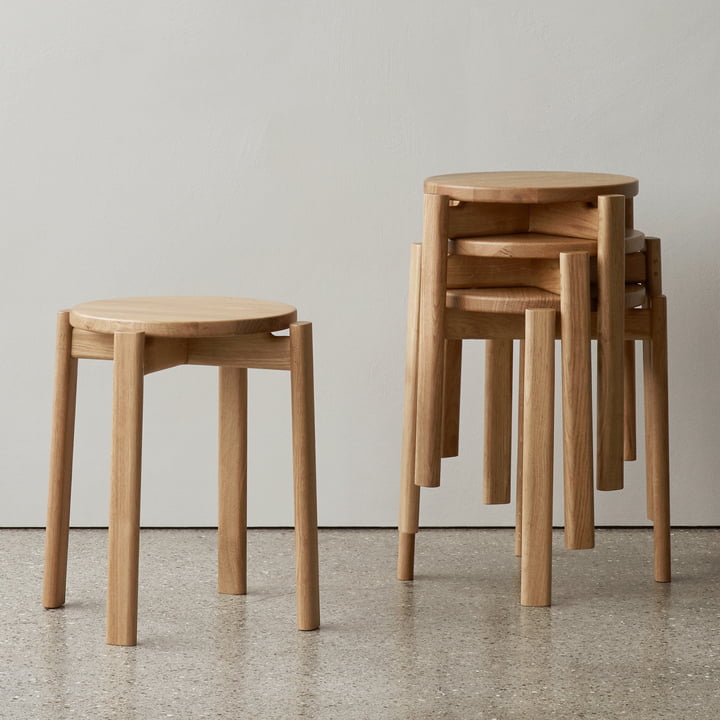 The Passage stool from Audo is easy to deliver and assemble