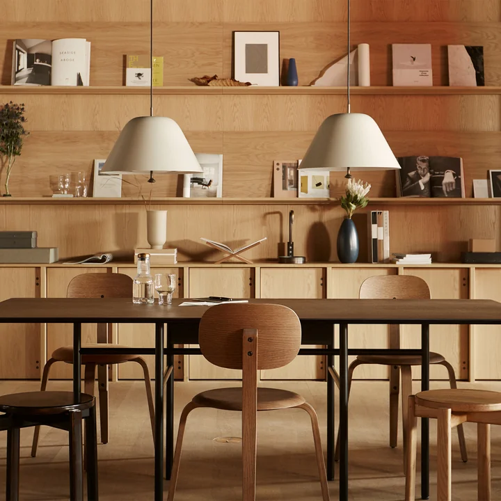 The Levitate pendant lamp in the Scandinavian living room