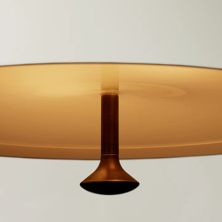 The bottom of the Levitate pendant lamp