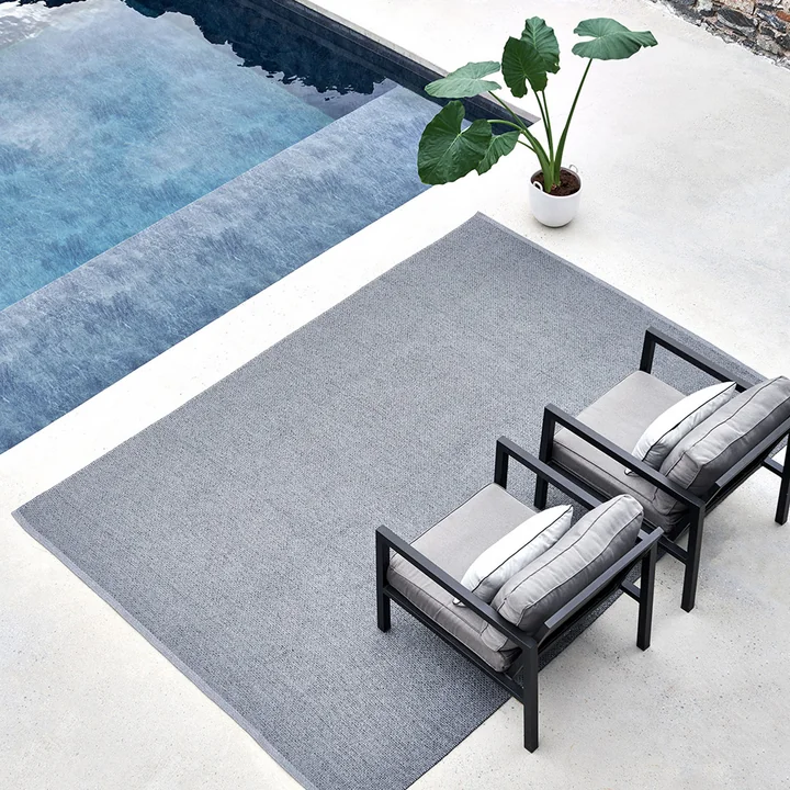 Cozy carpet by the pool