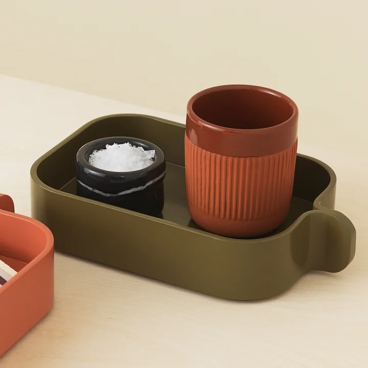 The design of the Junto cup from Normann Copenhagen is gentle and taut at the same time.