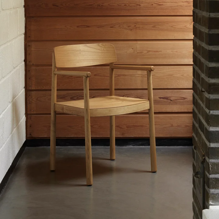 Wood craftsmanship in its purest form: Timb Armchair by Normann Copenhagen