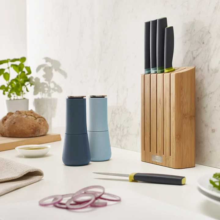 The stylish Milltop salt and pepper mill set from Joseph Joseph