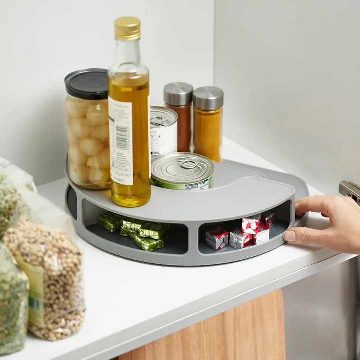 The CupboardStore staircase from Joseph Joseph with drawers for spices