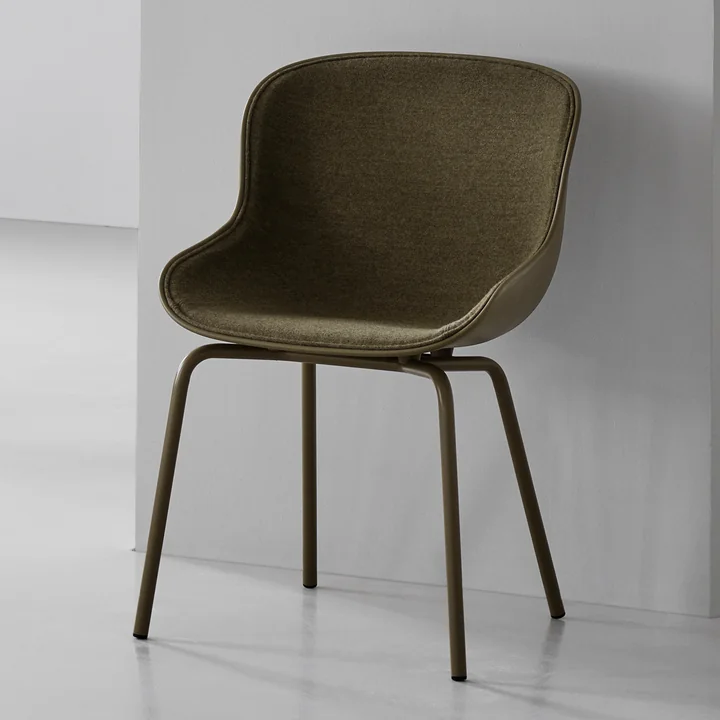 The Hyg Chair front cushion from Normann Copenhagen has inviting contours