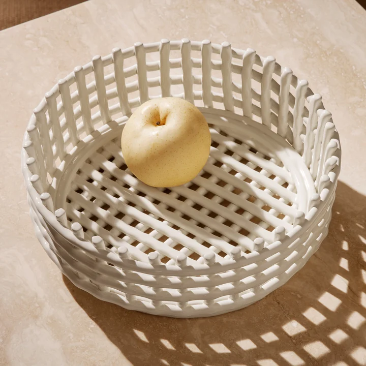 The ceramic Centerpiece from Ferm Living is discreet and timeless