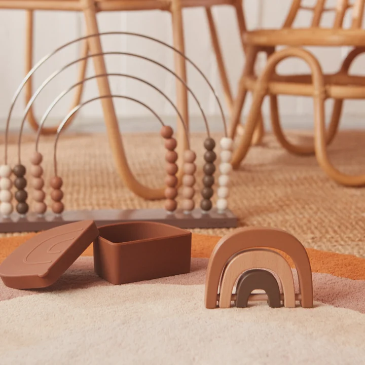 The Rainbow Abacus from OYOY stimulates motor skills