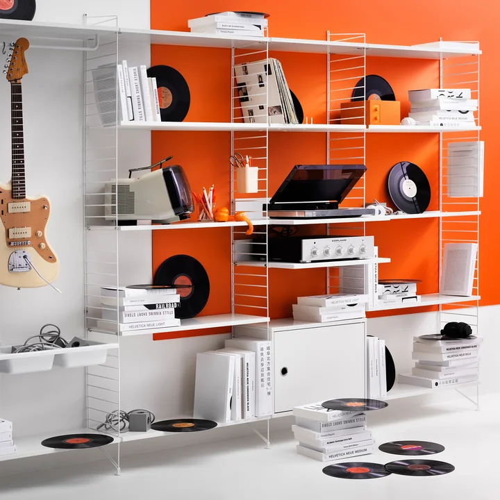 The Pocket shelving system from String