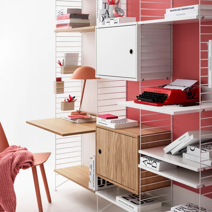 Timeless shelving system from String