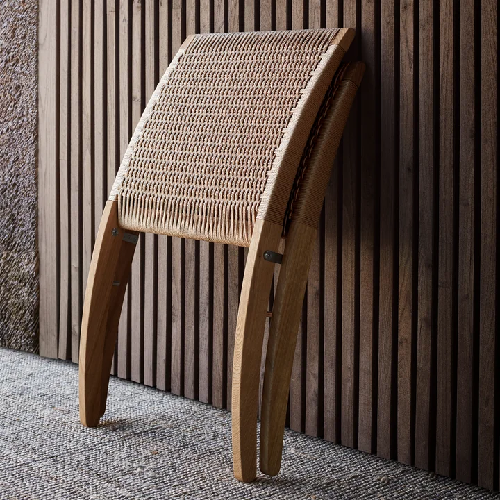 MG501 Cuba Chair from Carl Hansen in the natural wicker / oak version