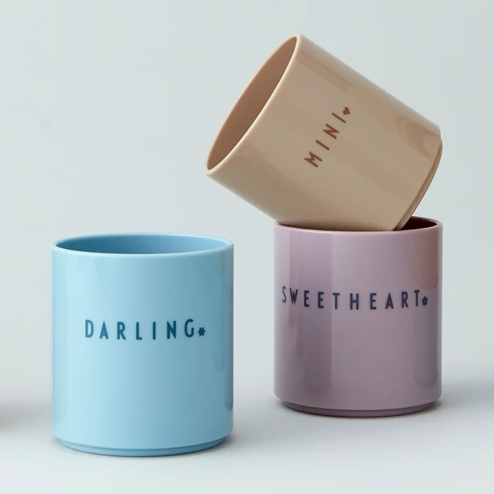 The AJ Mini Favourite Tritan cups from Design Letters are the perfect gift