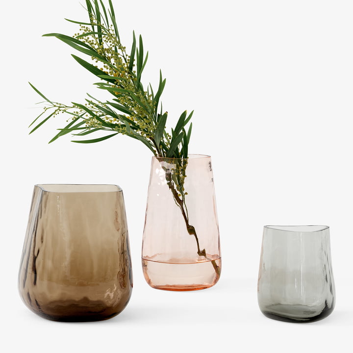 The various Collect glass vases from & Tradition combined