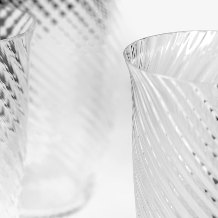 The Collect drinking glass from & Tradition has a flared rim