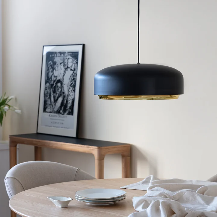 The Hazel LED pendant light from Umage is inspired by the hazelnut