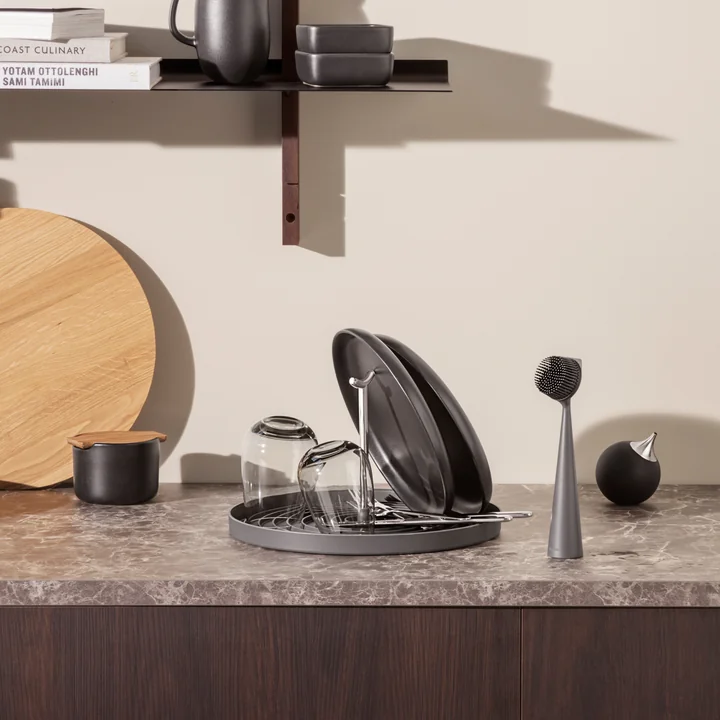 Foldable drainer rack - assembled