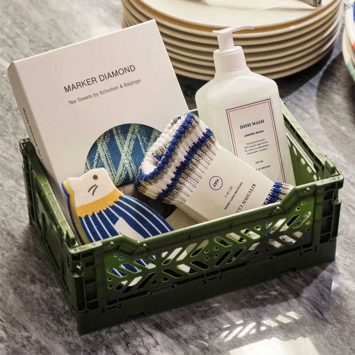 The Colour box from HAY as a gift basket