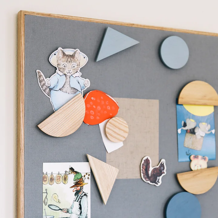 The secure magnetic pinboard from Nofred
