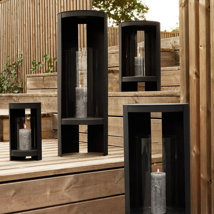 The different sizes of the Ora lantern from AYTM