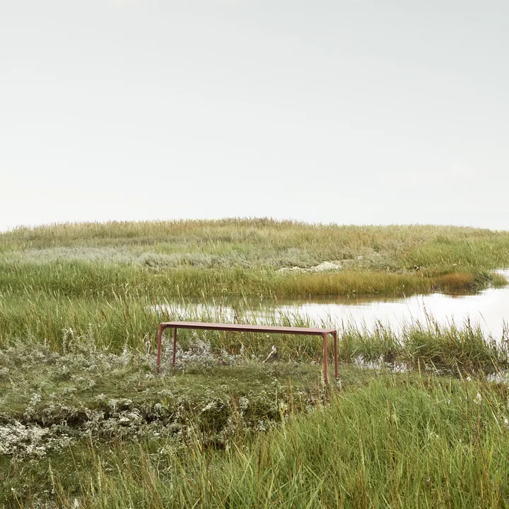 The Novo bench from AYTM merges with nature