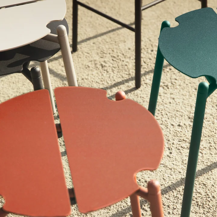 The special seat of the Novo stool from AYTM