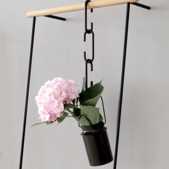 Minimalist wardrobe for clothes and decoration