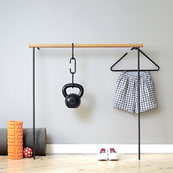 Wardrobe for clothes and sports equipment