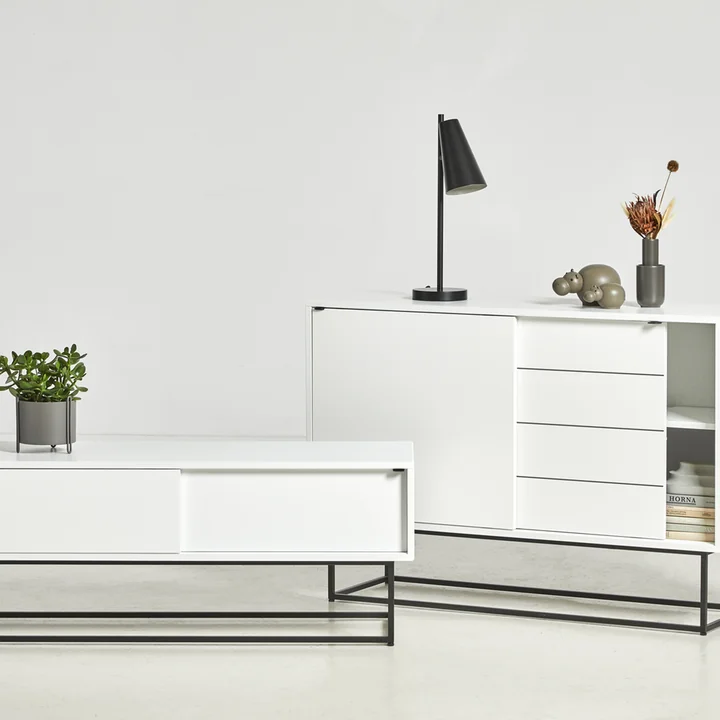Virka Sideboard from Woud in white oak