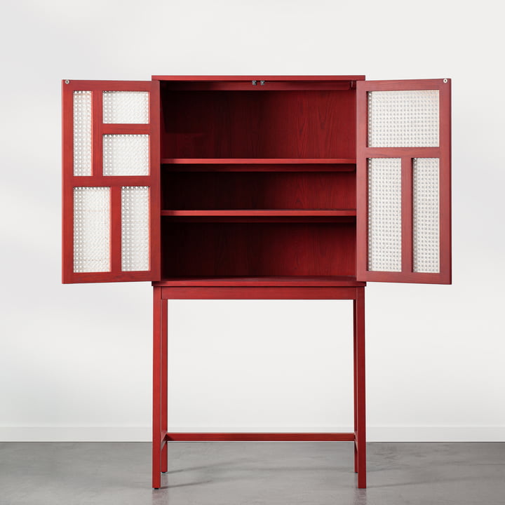 Air Cupboard from Design House Stockholm in red