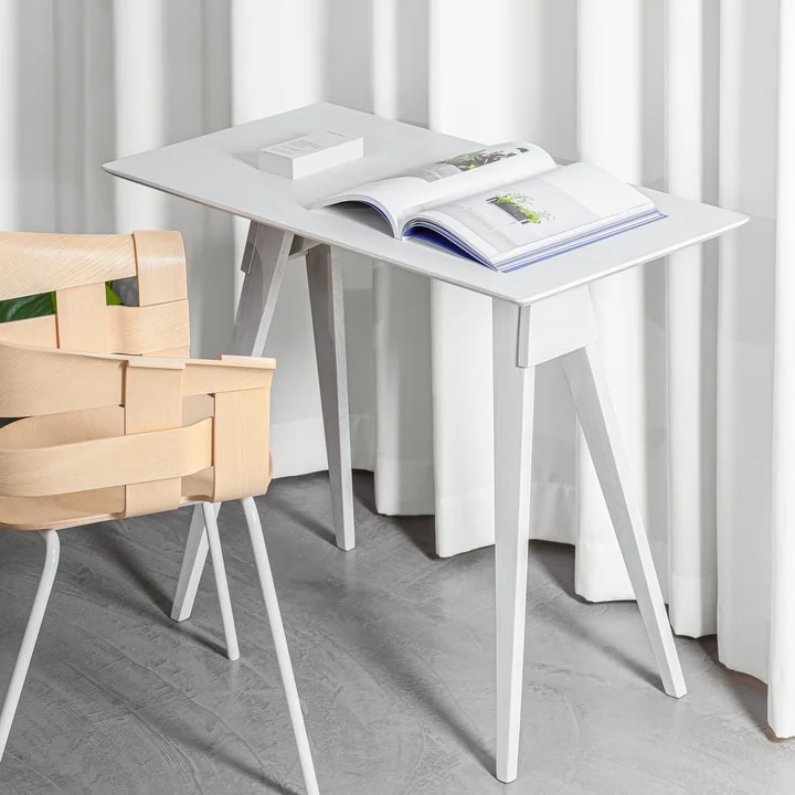 Arco Console table from Design House Stockholm in grey / white