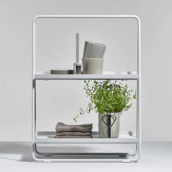 The A-Table from Zone Denmark as a room divider with plants