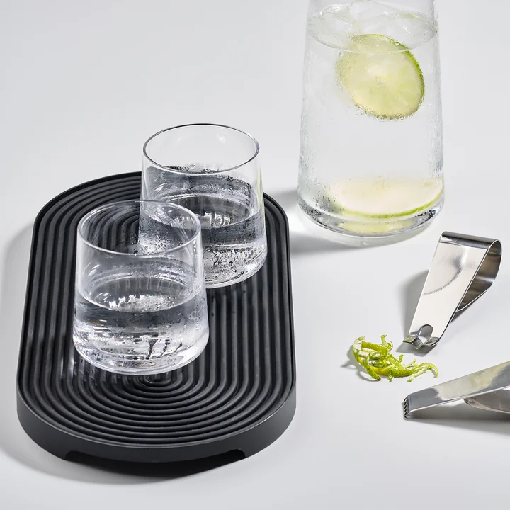 The Rocks drinking glasses and the Rocks zest ripper from Zone Denmark