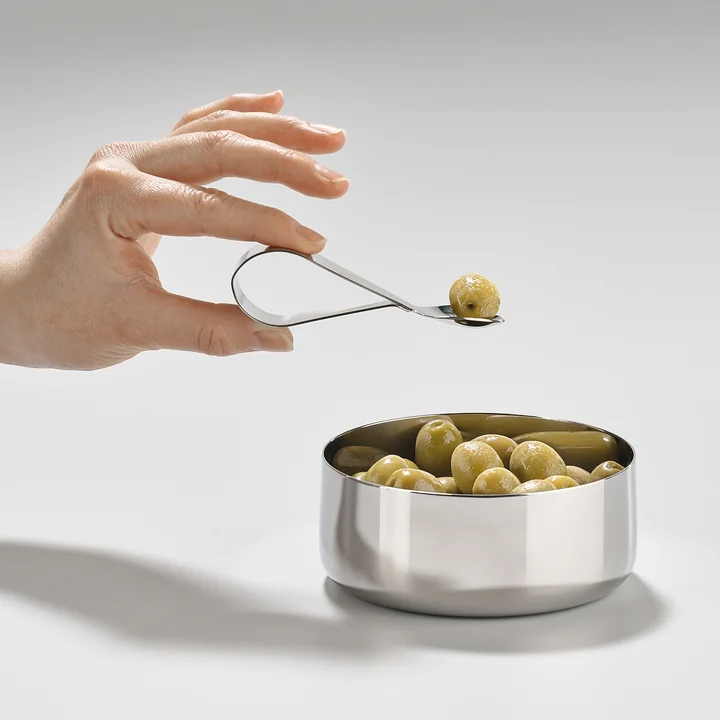 The large Rocks serving bowl from Zone Denmark with olives