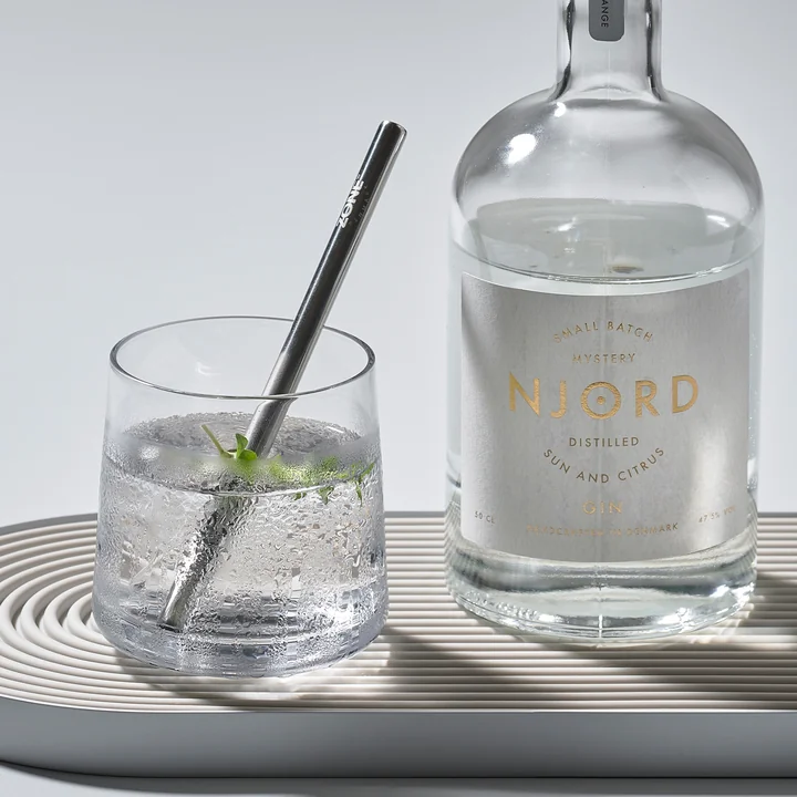 Rocks Stainless steel straws from Zone Denmark for enjoyment and the environment