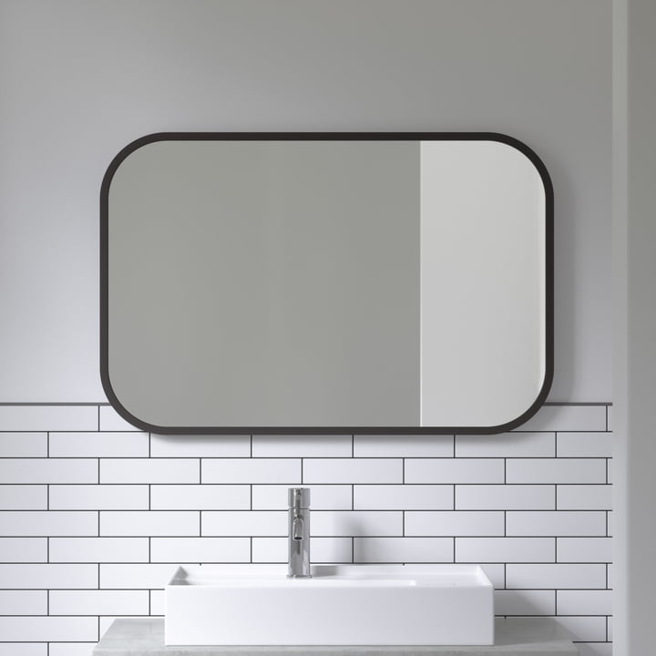 Hub Wall mirror rectangular from Umbra