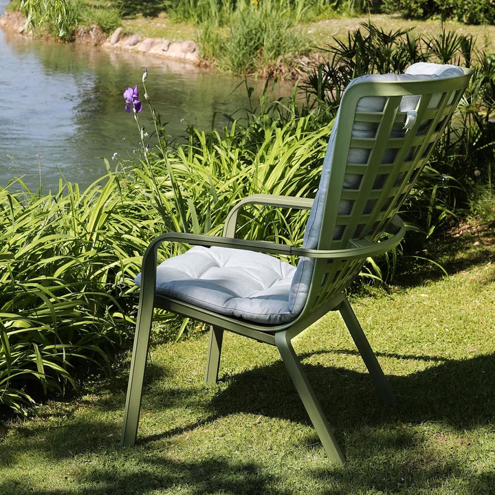 The Folio outdoor chair from Nardi on a lake