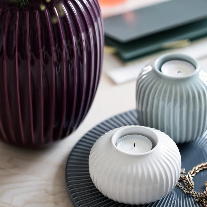 Hammershøi Tealight holder from Kähler Design