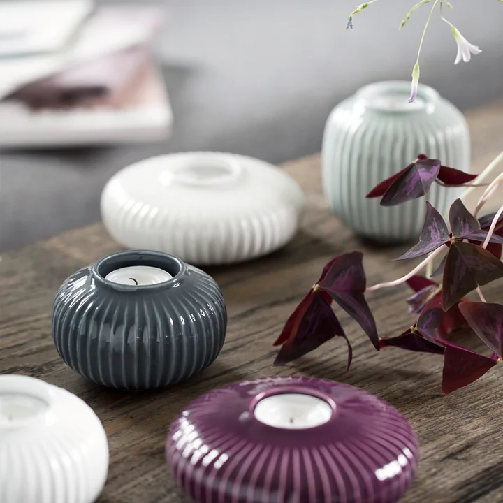 Hammershøi Tealight holder from Kähler Design