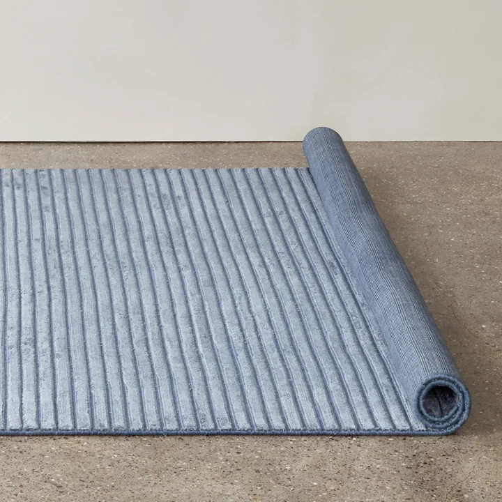 The Houkime carpet from Audo is rollable