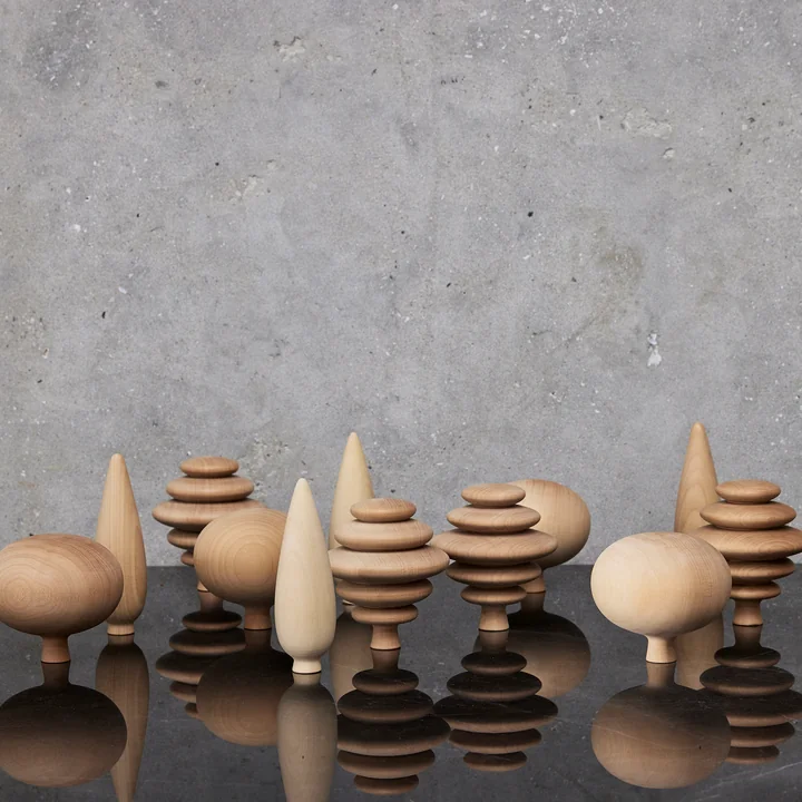 The various My Tree figures of Andersen Furniture