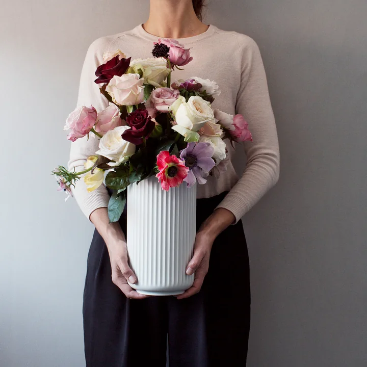 Lyngbyvase (white) from Lyngby Porcelæn