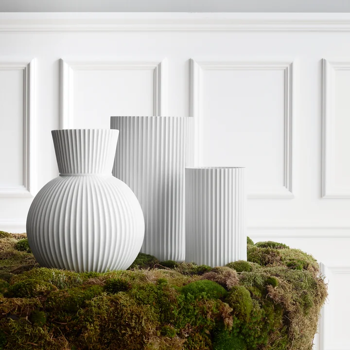 Lyngbyvase (white) from Lyngby Porcelæn