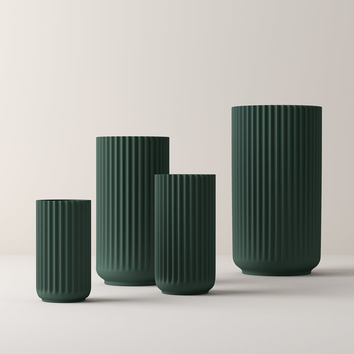 Lyngby vase (green) from Lyngby Porcelæn