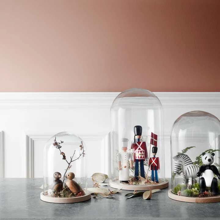 Timeless guardsman made of painted beech