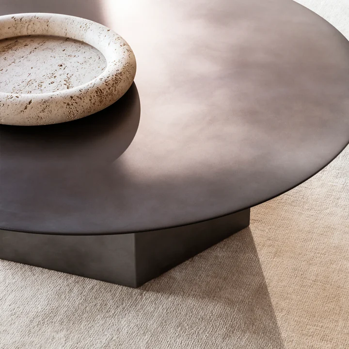 Epic Steel Coffee Table by Gubi