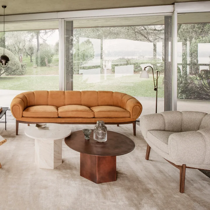 Epic Steel Coffee Table by Gubi