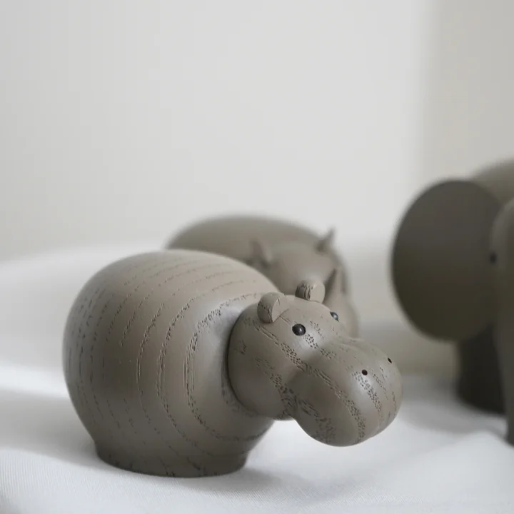 Hibo Hippo by Woud in color taupe