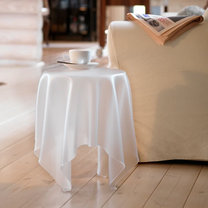 Illusion Side table from Essey in ice
