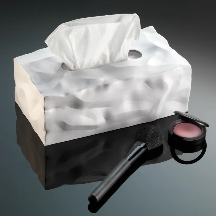 Wipy 2 -Cube tissue box from Essey in white